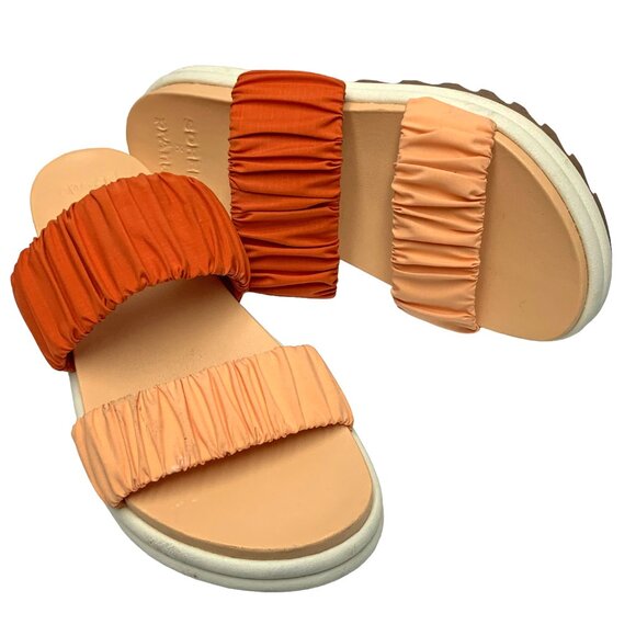 SOREL X prAna Limited‎ Edition Roaming Two Ruched Straps Slide Sandals - Picture 12 of 12